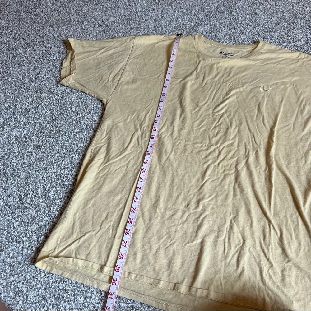 [Champion] Pale Yellow Tee - Picture 4 of 5